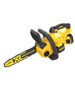 DEWALT 20V MAX 12in. Brushless Cordless Battery Powered Chainsaw Kit with (1) 5Ah Battery & Charger