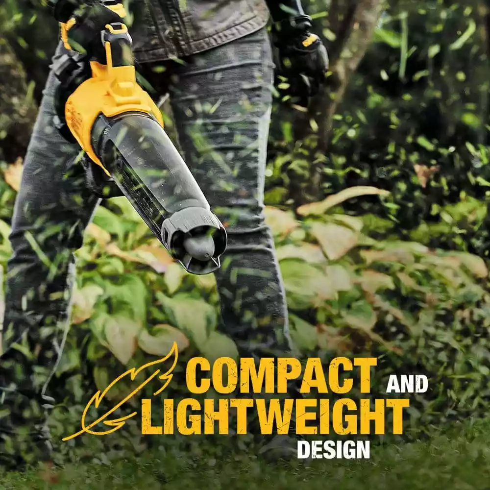 DEWALT 20V MAX 125 MPH 450 CFM Cordless Brushless Battery Powered Handheld Leaf Blower (Tool Only) - Image 8