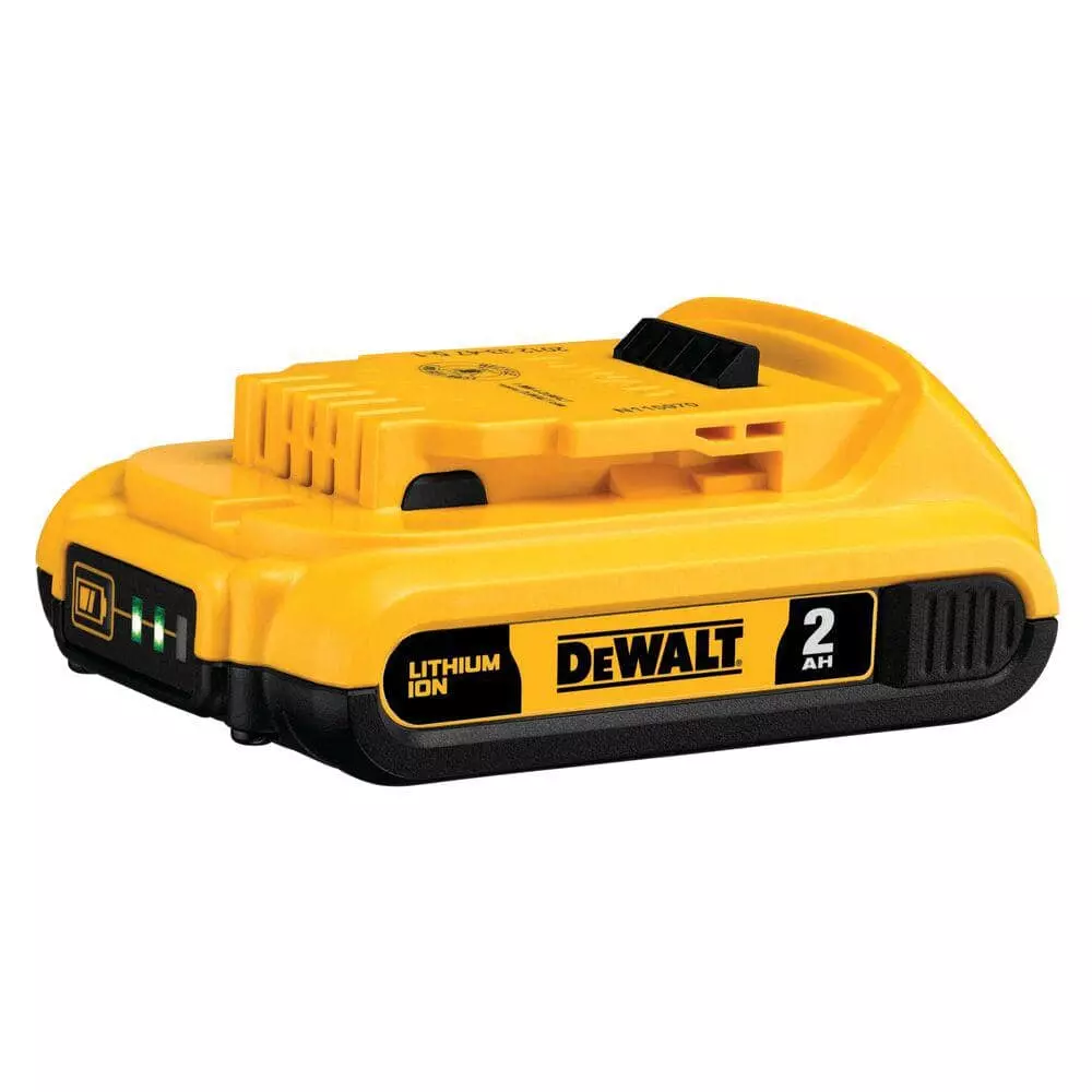DEWALT 20-Volt MAX Compact Lithium-Ion 2.0Ah Battery Pack (2-Pack) - Image 4