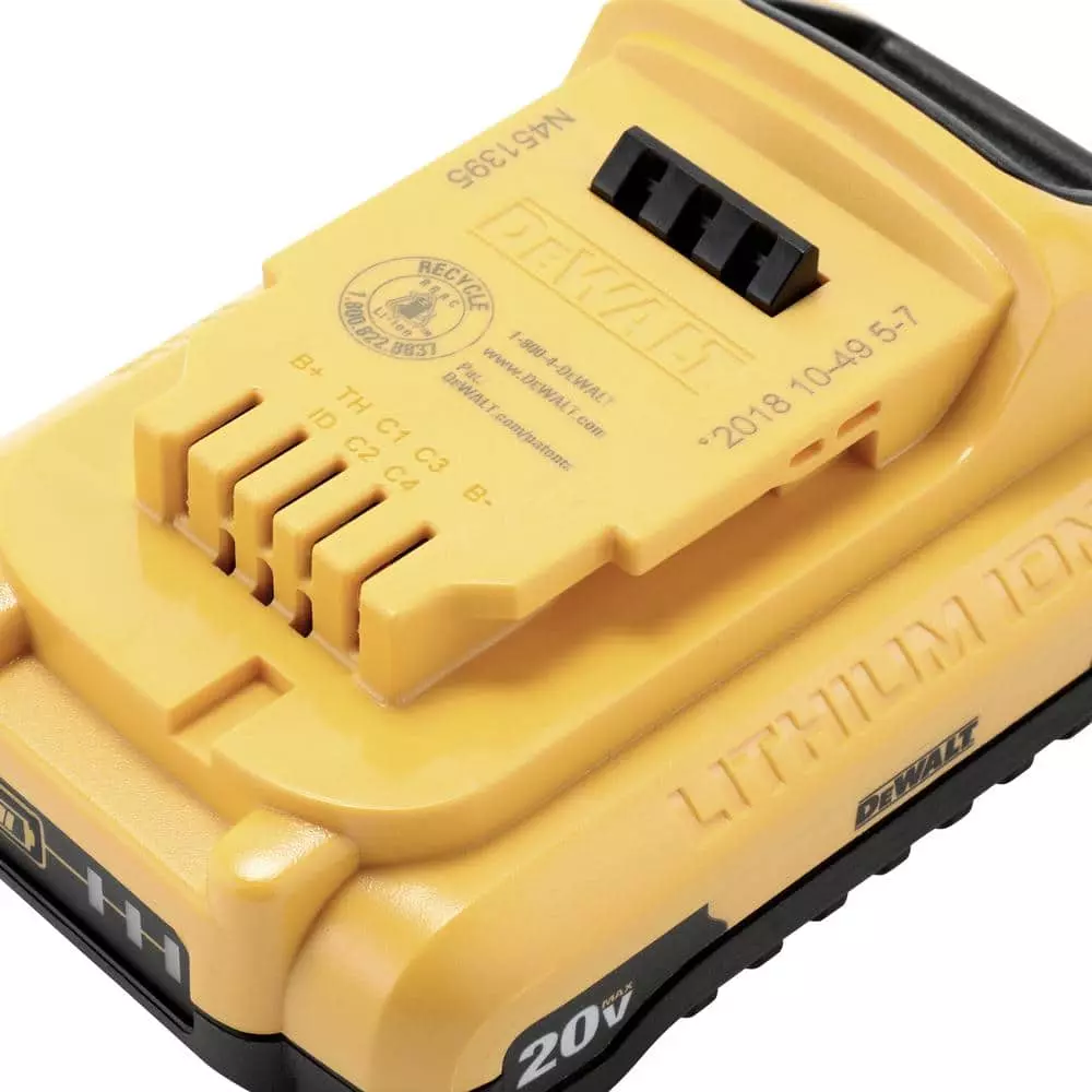 DEWALT 20-Volt MAX Compact Lithium-Ion 3.0Ah Battery Pack (2-Pack) - Image 5