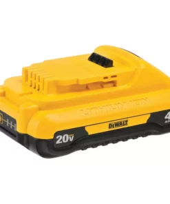 DEWALT 20-Volt MAX Compact Lithium-Ion 4.0Ah Battery Pack