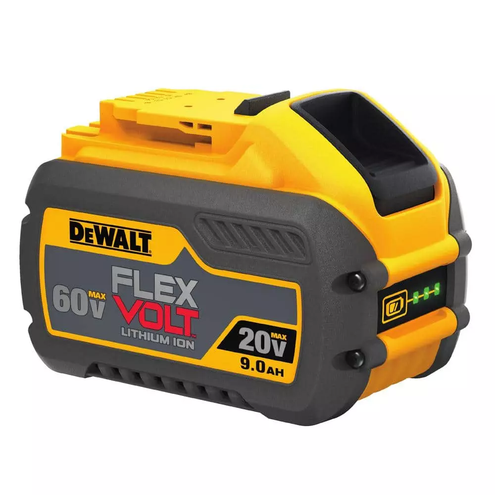DEWALT FLEXVOLT 20-Volt/60-Volt MAX Lithium-Ion Battery Pack with 9.0 Ah and 6.0 Ah Battery Packs (2-Pack) - Image 9
