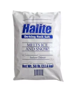 Unbranded Halite 50 lbs. Rock Salt Bag