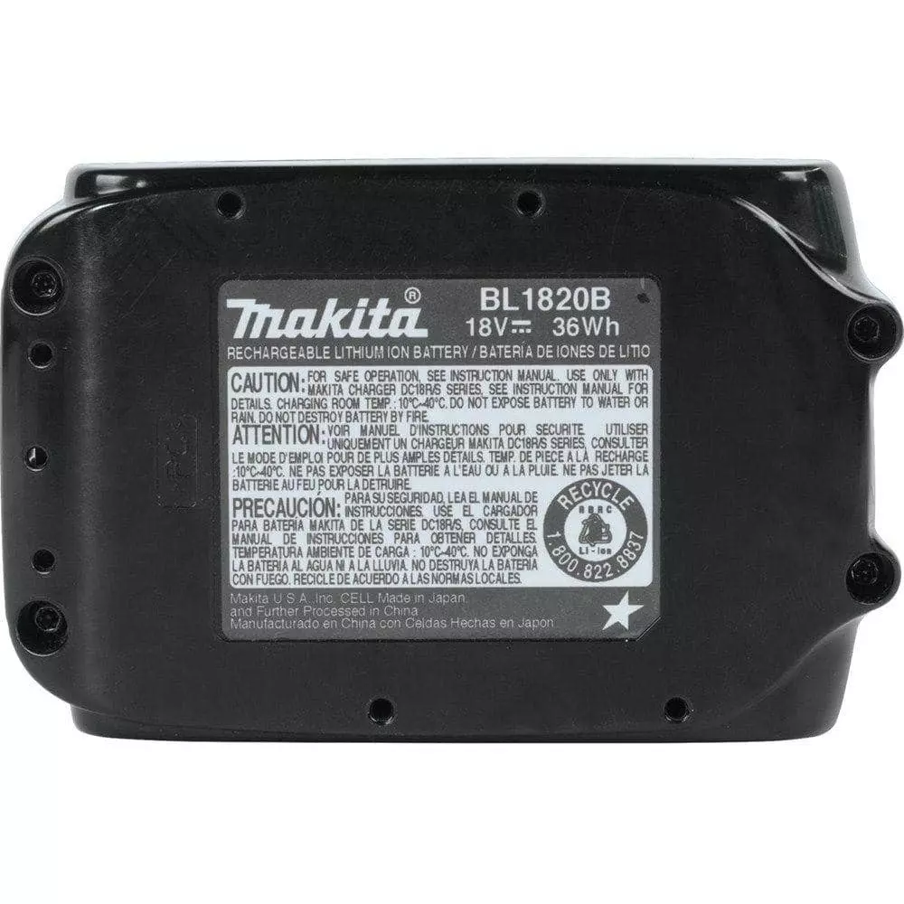 Makita 18V LXT Lithium-Ion Compact Battery Pack 2.0Ah with Fuel Gauge (2-Pack) - Image 5