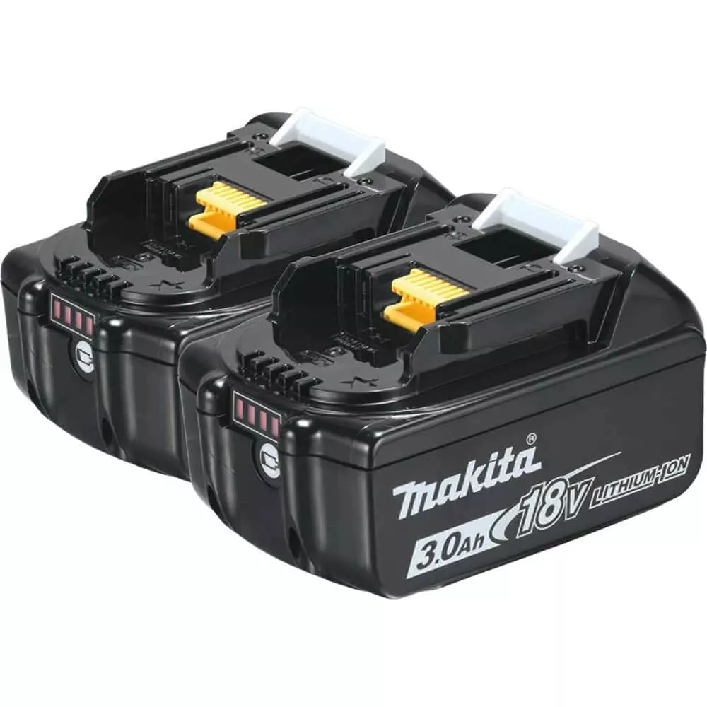 Makita 18V LXT Lithium-Ion High Capacity Battery Pack 3.0Ah with Fuel Gauge (2-Pack)