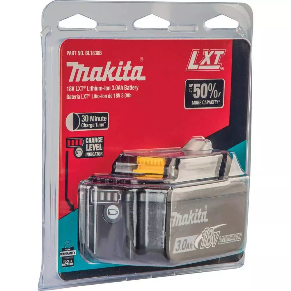 Makita 18V LXT Lithium-Ion High Capacity Battery Pack 3.0Ah with Fuel Gauge - Image 2