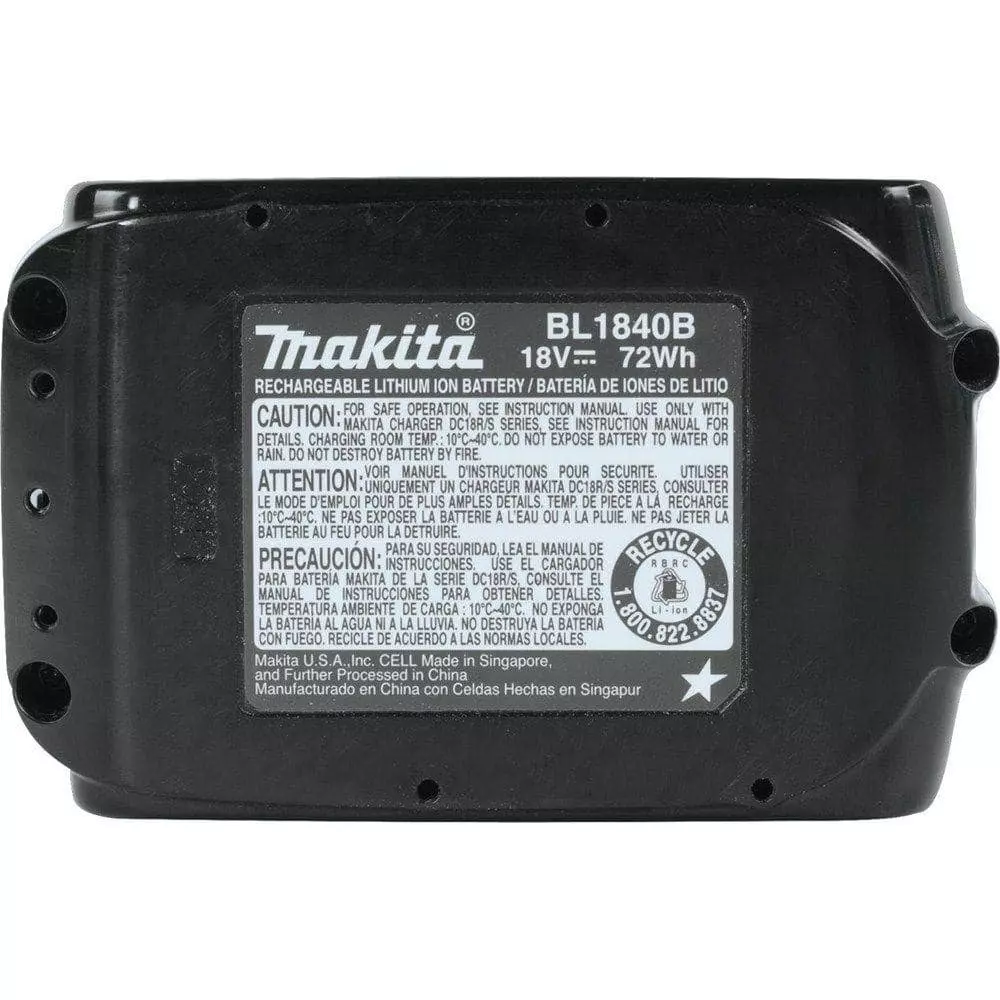 Makita 18V LXT Lithium-Ion High Capacity Battery Pack 4.0Ah with LED Charge Level Indicator (2-Pack) - Image 5