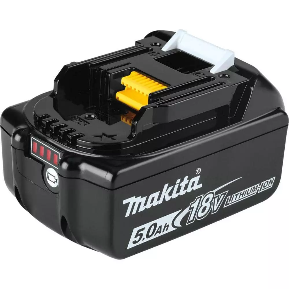 Makita 18V LXT Lithium-Ion Battery and Rapid Optimum Charger Starter Pack (5.0Ah) - Image 8