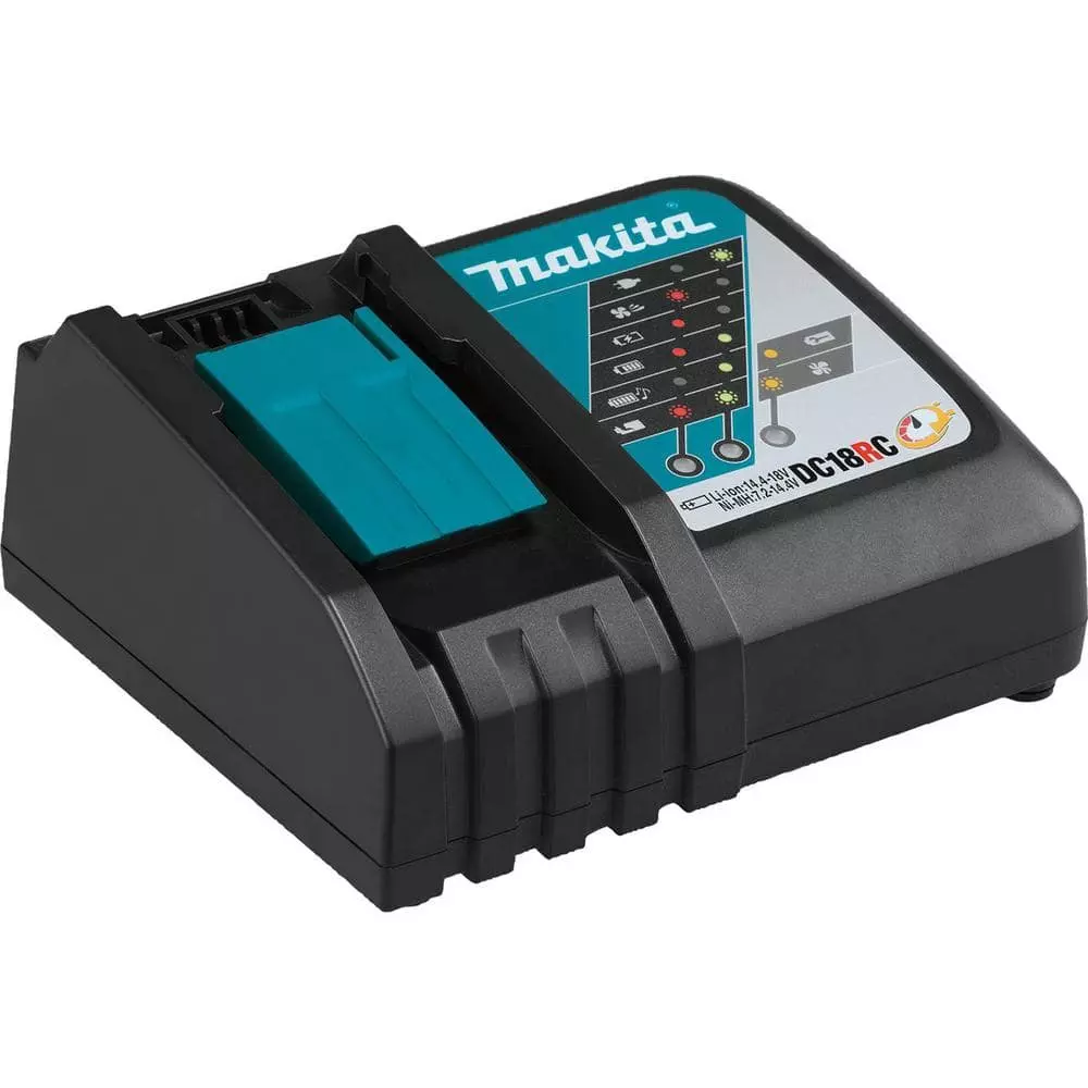Makita 18V LXT Lithium-Ion Battery and Rapid Optimum Charger Starter Pack (5.0Ah) - Image 7