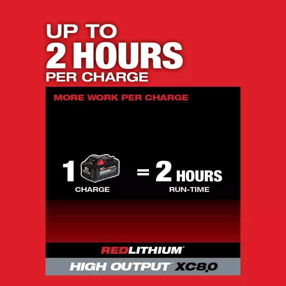 Milwaukee M18 FUEL 24 in. 18-Volt Lithium-Ion Brushless Cordless Hedge Trimmer Kit with 8.0 Ah Battery and Rapid Charger - Image 7