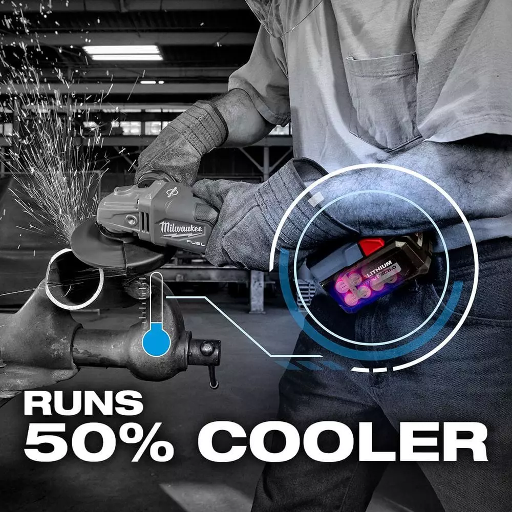 Milwaukee M18 18-Volt Lithium-Ion HIGH OUTPUT XC 8.0 Ah and 3 Ah Battery (4-Pack) - Image 7