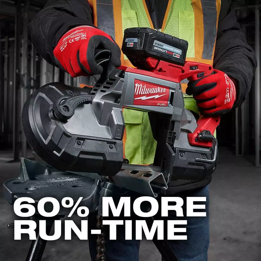 Milwaukee M18 18-Volt Lithium-Ion HIGH OUTPUT XC 8.0 Ah and 3 Ah Battery (4-Pack) - Image 8