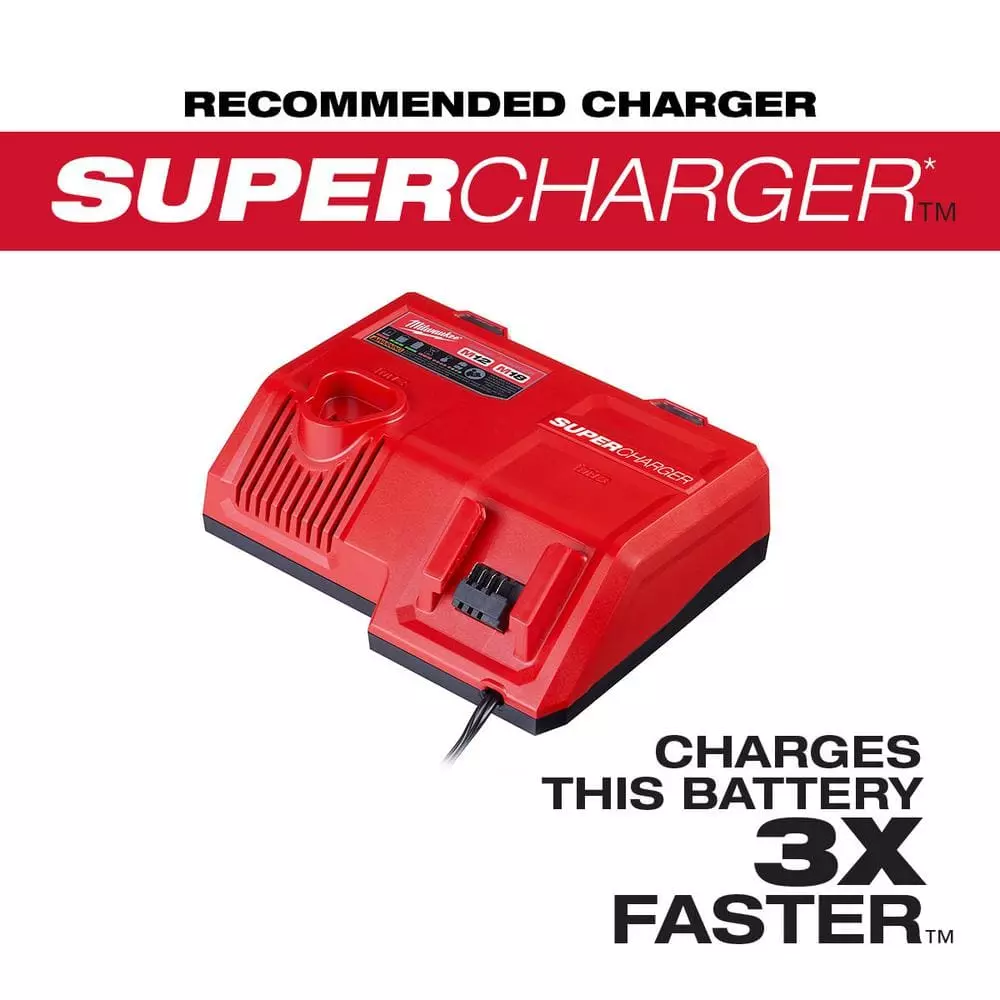 Milwaukee M18 18-Volt Lithium-Ion HIGH OUTPUT XC 8.0 Ah and 3 Ah Battery (4-Pack) - Image 5