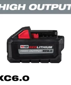 Milwaukee M18 18-Volt Lithium-Ion High Output Battery Pack 6.0Ah