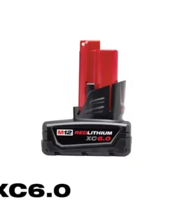Milwaukee M12 12-Volt Lithium-Ion XC Extended Capacity 6.0Ah Battery Pack