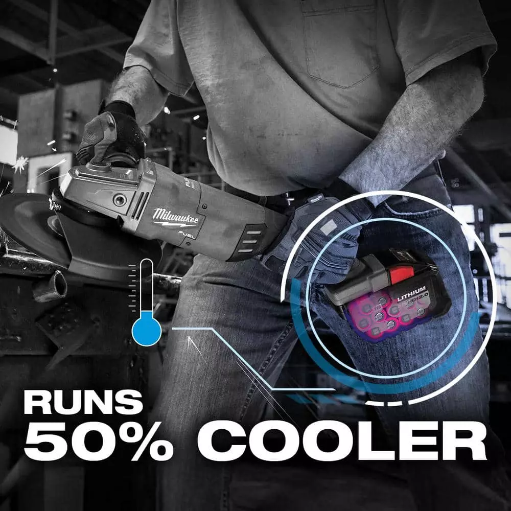 Milwaukee M18 18-Volt Lithium-Ion High Output Battery Pack 12.0 Ah and Rapid Charger Starter Kit - Image 10