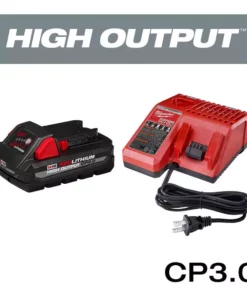 Milwaukee M18 18-Volt Lithium-Ion HIGH OUTPUT Starter Kit with One 3.0Ah Battery and Charger