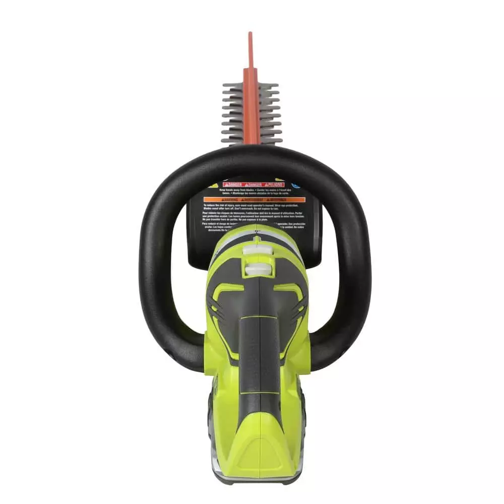 RYOBI ONE+ 18V 22 in. Cordless Battery Hedge Trimmer with 1.5 Ah Battery and Charger - Image 9