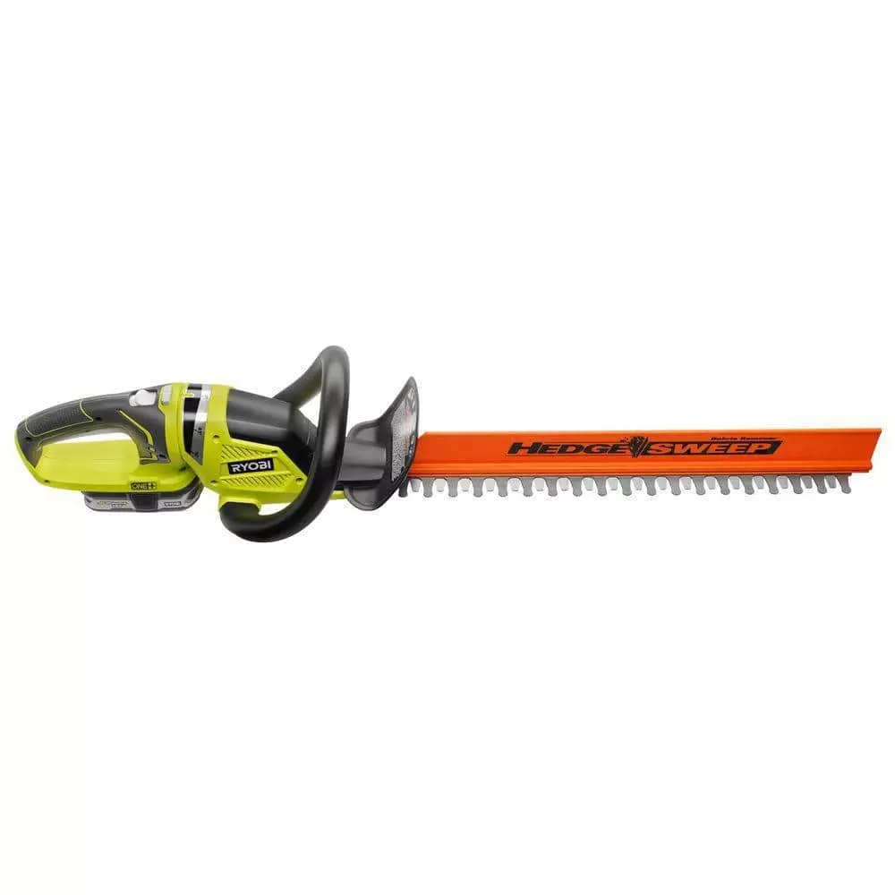 RYOBI ONE+ 18V 22 in. Cordless Battery Hedge Trimmer with 1.5 Ah Battery and Charger - Image 8