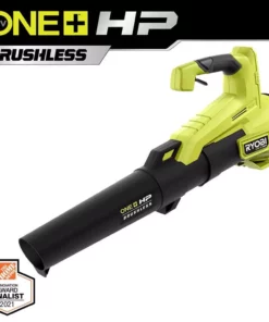 RYOBI ONE+ HP 18V Brushless 110 MPH 350 CFM Cordless Variable-Speed Jet Fan Leaf Blower (Tool Only)