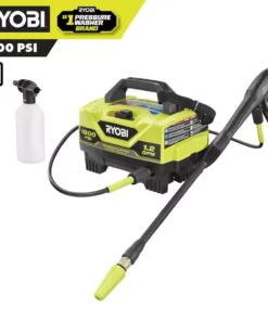 RYOBI 1800 PSI 1.2 GPM Cold Water Electric Pressure Washer
