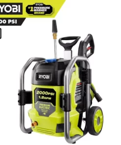 RYOBI 2000 PSI 1.2 GPM Cold Water Electric Pressure Washer