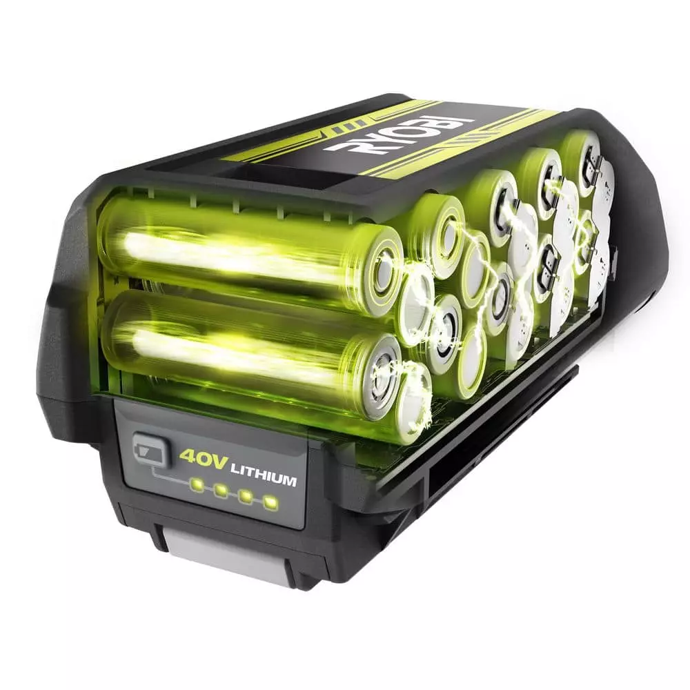 RYOBI 40V Lithium-Ion 4.0 Ah Battery - Image 4