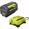RYOBI 40V Lithium-Ion 6.0 Ah High Capacity Battery and Rapid Charger Kit