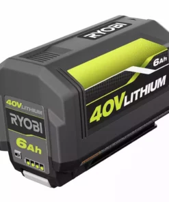 RYOBI 40-Volt 6.0 Ah High Capacity Lithium-Ion Battery
