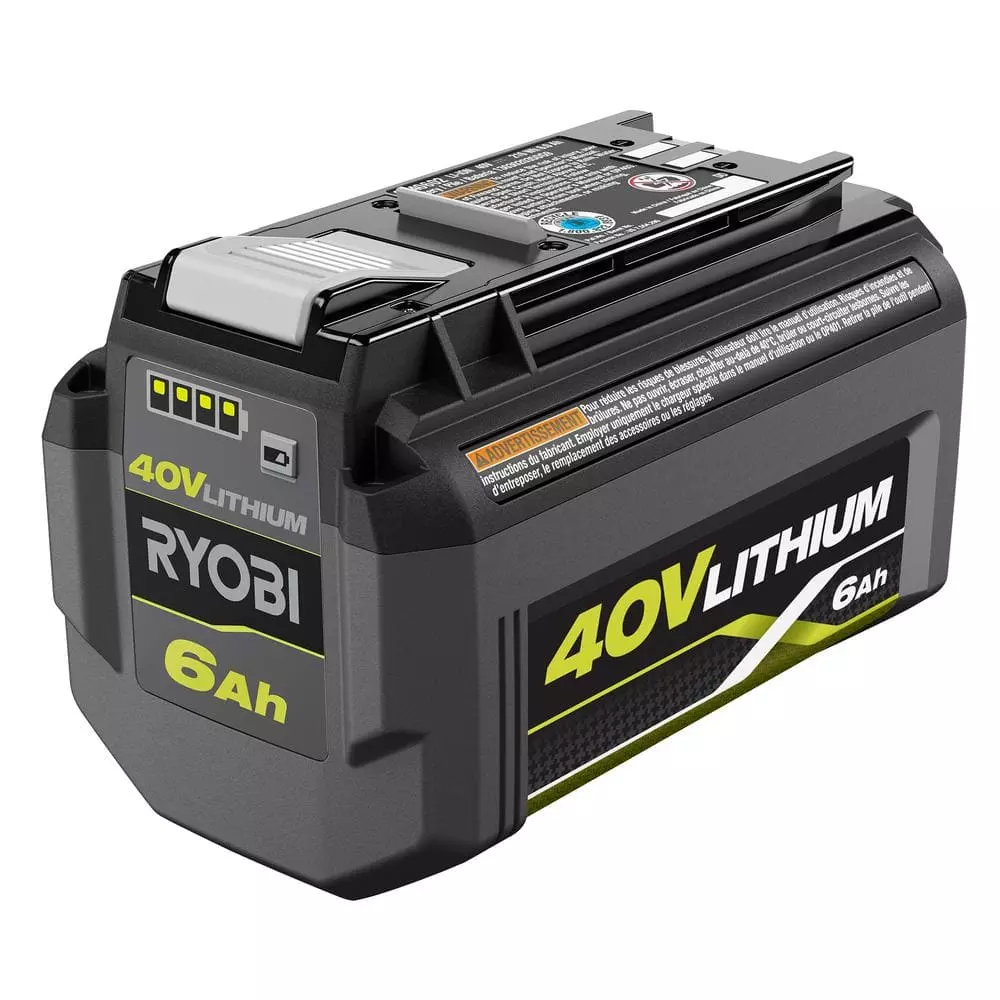 RYOBI 40-Volt 6.0 Ah High Capacity Lithium-Ion Battery - Image 3