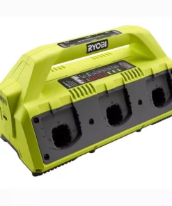 RYOBI ONE+ 18V 6-Port Dual Chemistry IntelliPort SUPERCHARGER with USB Port