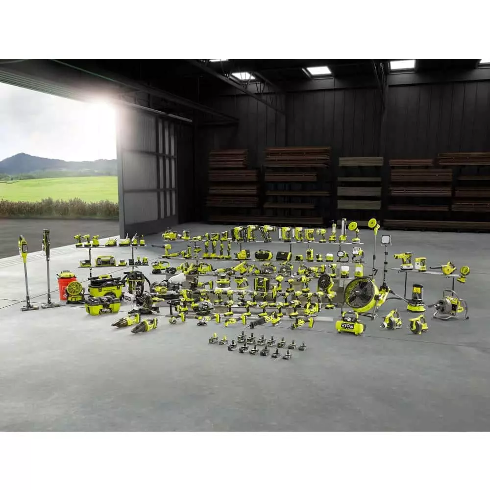 RYOBI ONE+ 18V Lithium-Ion 4.0 Ah Battery (2-Pack) with 18V Charger - Image 6