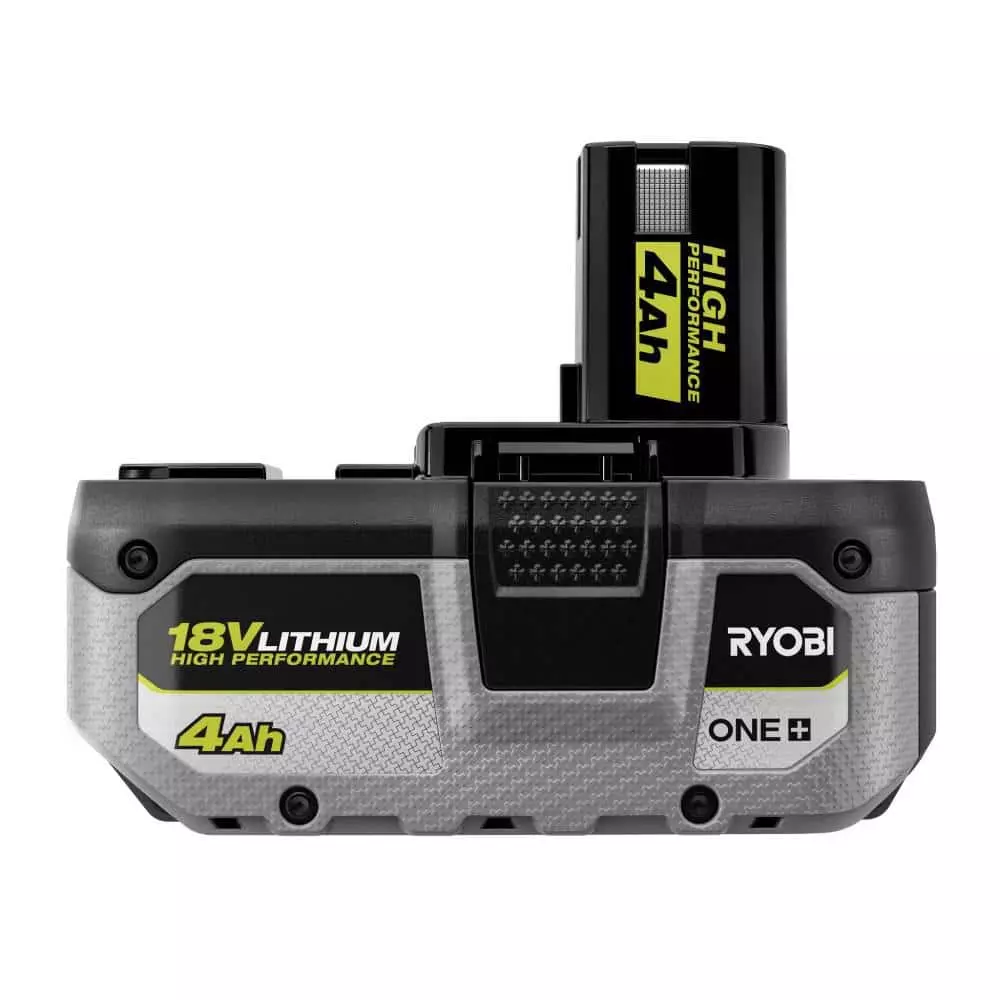 RYOBI ONE+ 18V HIGH PERFORMANCE Lithium-Ion 4.0 Ah Battery and Charger Starter Kit - Image 4