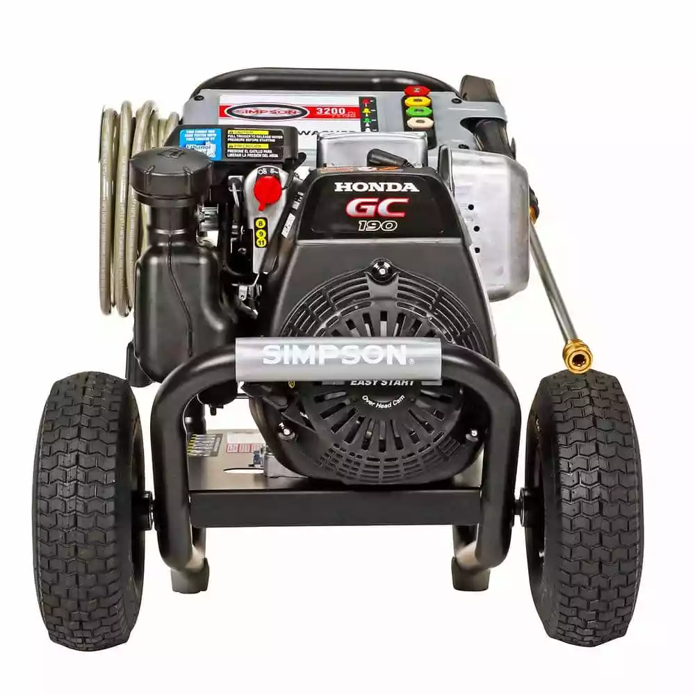 SIMPSON MegaShot 3200 PSI 2.5 GPM Gas Cold Water Pressure Washer with HONDA GC190 Engine (49-State) - Image 3