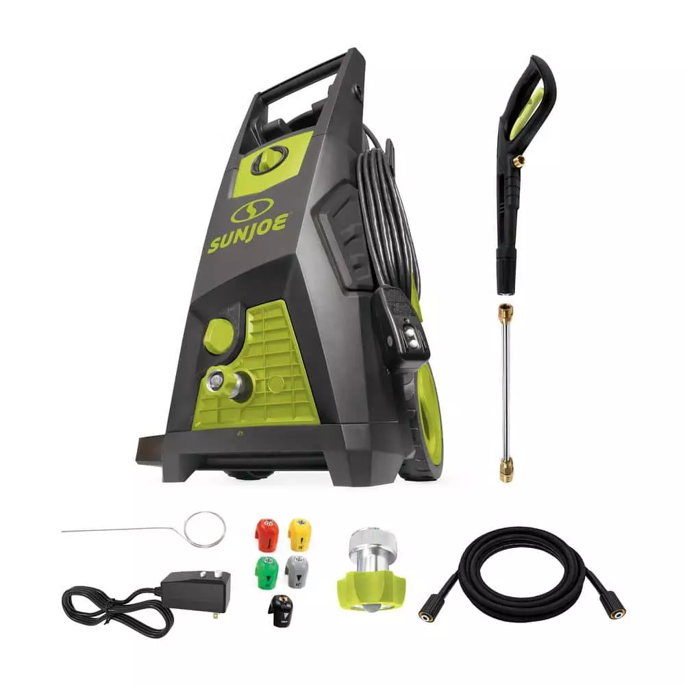 Sun Joe 2350 PSI Maximum 1.8 GPM Cold Water Brushless Induction Electric Pressure Washer with 5-Quick Connect Nozzles - Image 2