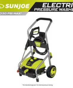 Sun Joe 2030 PSI 1.76 GPM 14.5 Amp Cold Water Electric Pressure Washer with Pressure-Select Technology