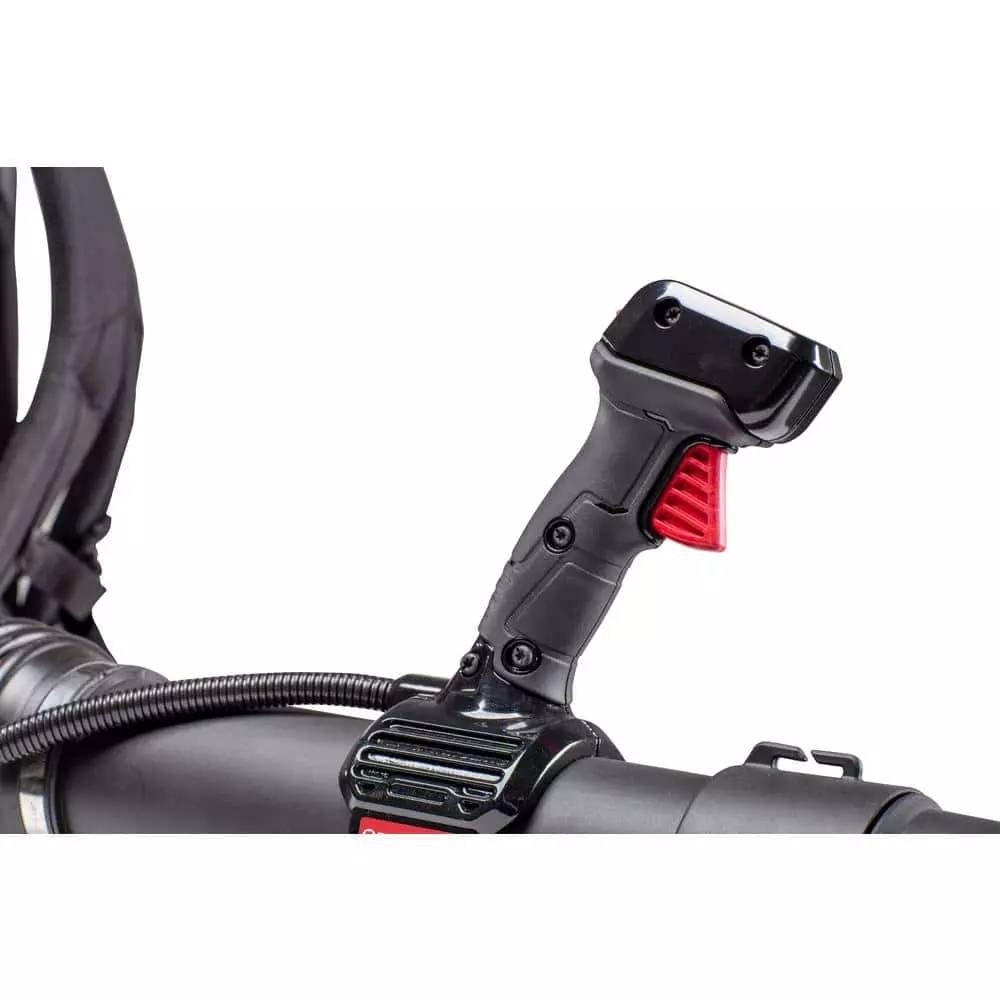 Troy-Bilt 220 MPH 600 CFM 51 cc Full Crank 2-Cycle Gas Backpack Leaf Blower with Tube Mounted Controls - Image 6