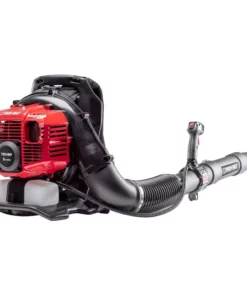 Troy-Bilt 220 MPH 600 CFM 51 cc Full Crank 2-Cycle Gas Backpack Leaf Blower with Tube Mounted Controls