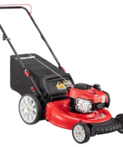 Troy-Bilt 21in. 140cc Briggs & Stratton Gas Push Lawn Mower with Rear bag and Mulching Kit Included