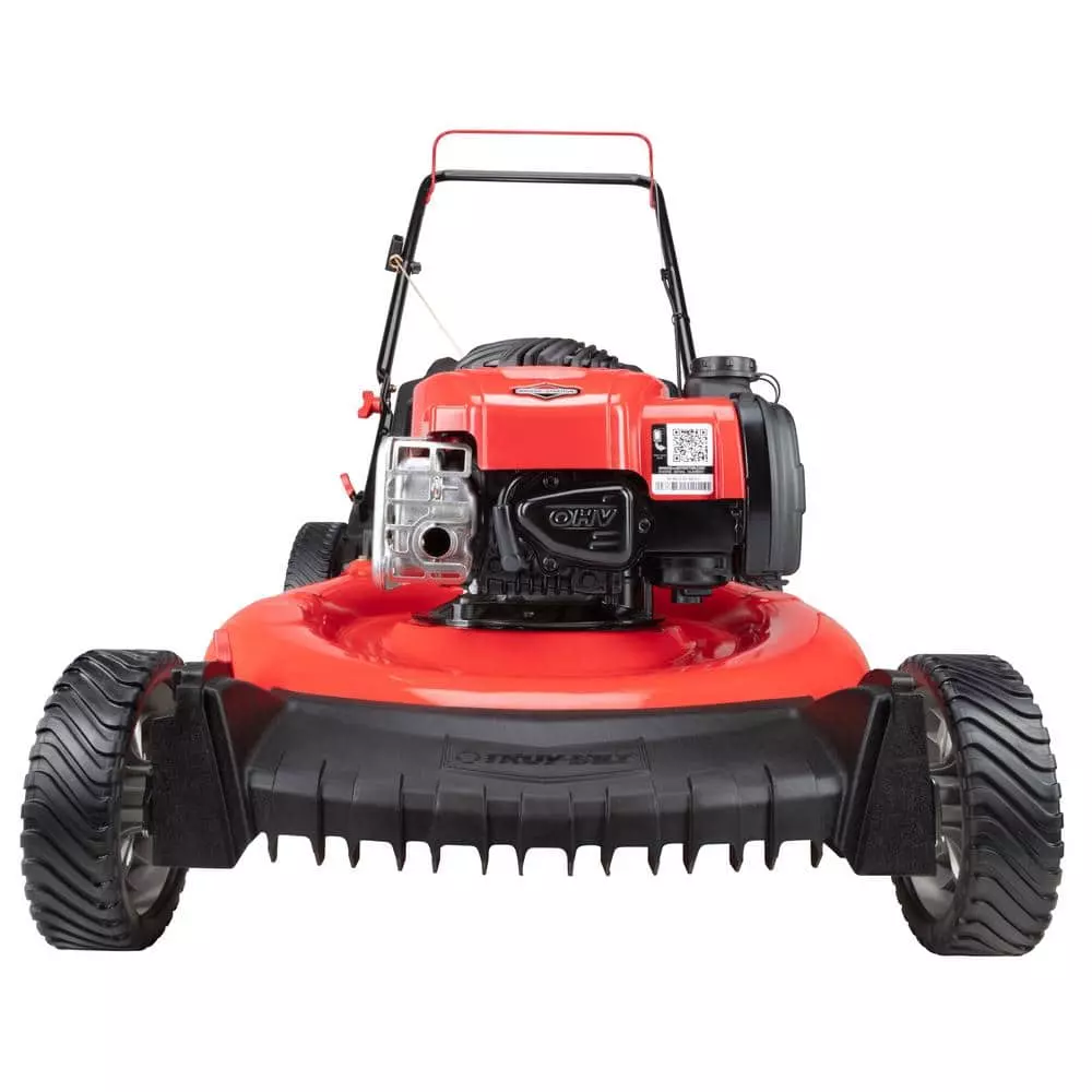 Troy-Bilt 21in. 140cc Briggs & Stratton Gas Push Lawn Mower with Rear bag and Mulching Kit Included - Image 12