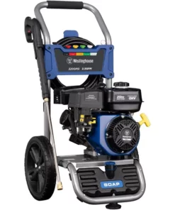 Westinghouse WPX 3200 PSI 2.5 GPM Gas Powered Axial Cam Pump Pressure Washer with Quick Connect Tips